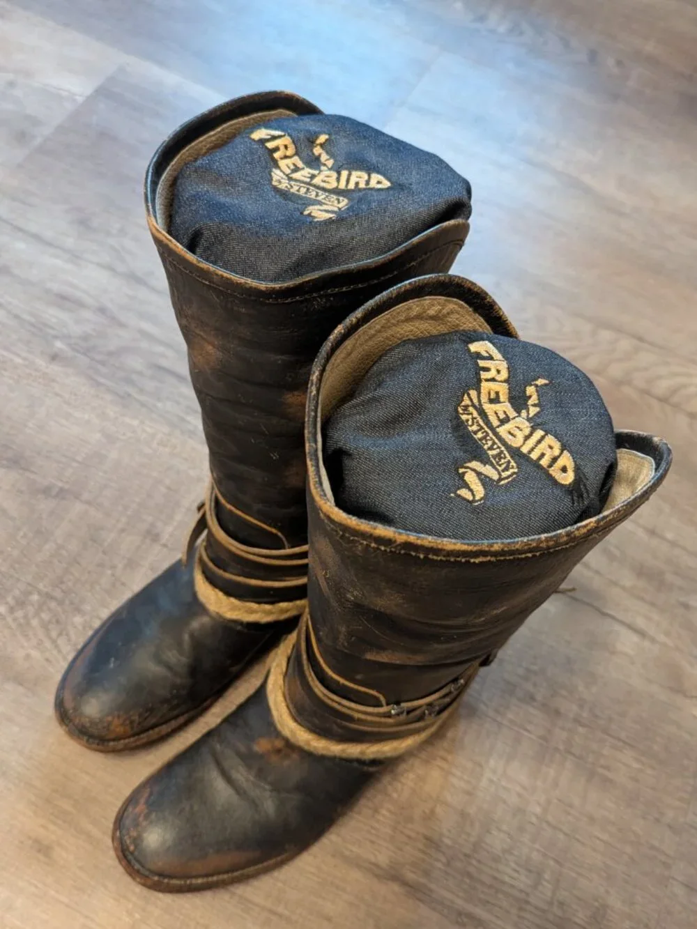 Badass Freebird Drove Boots - Black - Sz - Picture 7 of 7